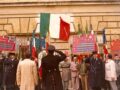 Cerimonia di inaugurazione della lapide ai Volontari della Libertà, 1980