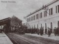 La stazione ferroviaria: i binari