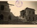 La fabbrica di concimi chimici “Montepagani” vicina alla stazione ferroviaria dopo il bombardamento aereo alleato del 26 dicembre del 1943