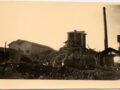 La fabbrica di concimi chimici “Montepagani” vicina alla stazione ferroviaria dopo il bombardamento aereo alleato del 26 dicembre del 1943