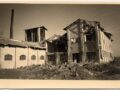 La fabbrica di concimi chimici “Montepagani” vicina alla stazione ferroviaria dopo il bombardamento aereo alleato del 26 dicembre del 1943