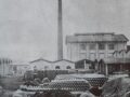 La vetreria Taddei negli anni Trenta. Il magazzino sul piazzale